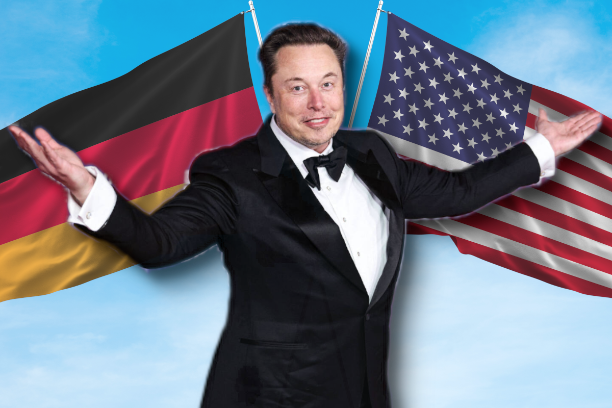 Elon Musk lästert wegen Trump gegen die Deutschen