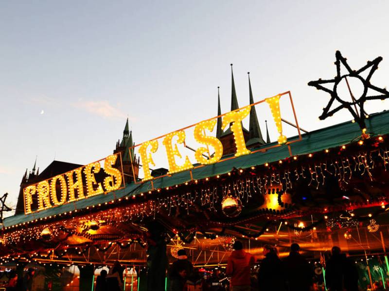 Weihnachtsmarkt in Erfurt