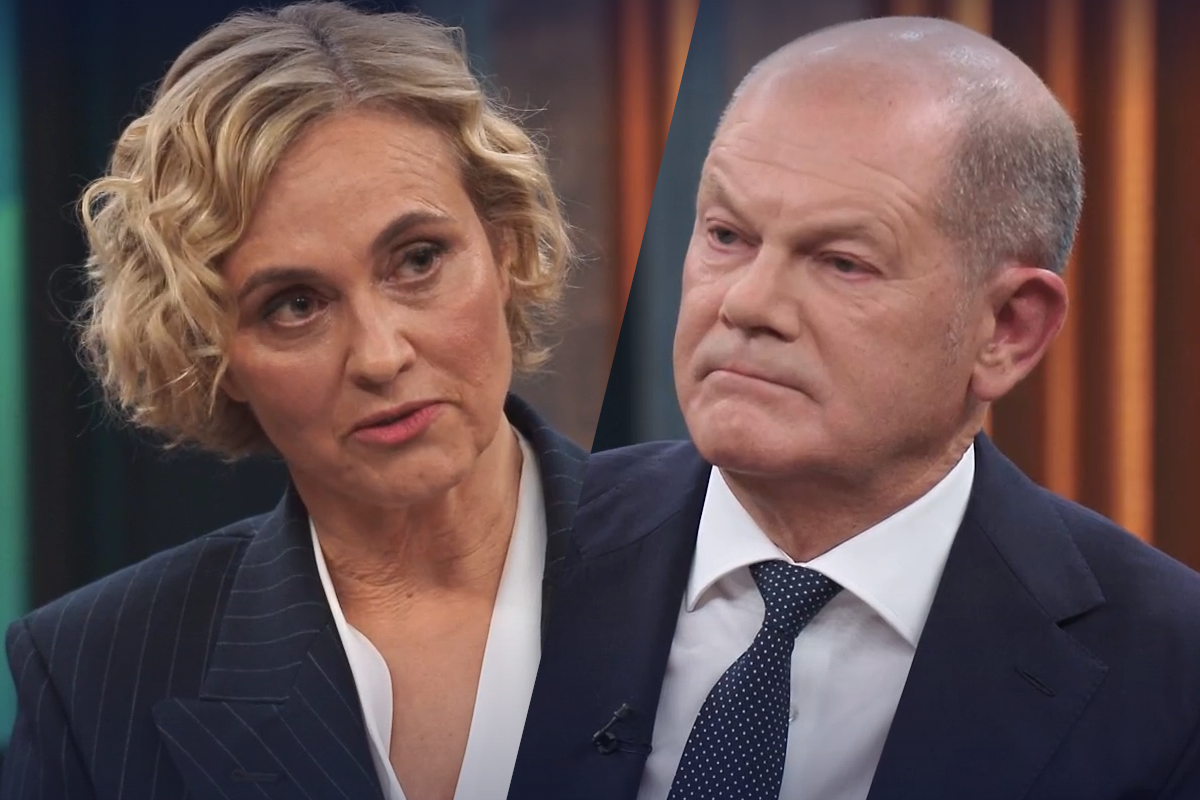 Caren Miosga: Scholz bei der ARD-Talkshow