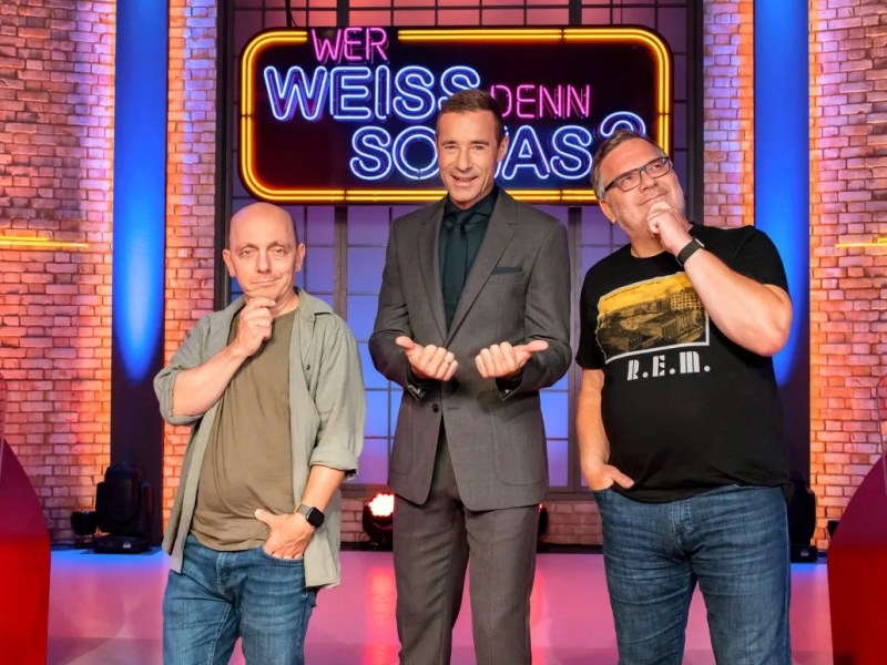 Ein Bild der ARD-Quiz-Show 