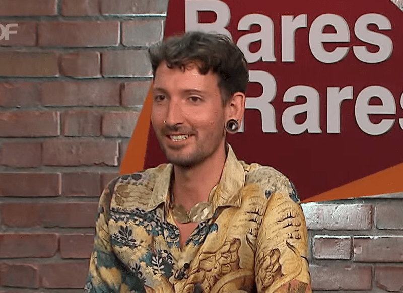 Händler Fabian Kahl bei 