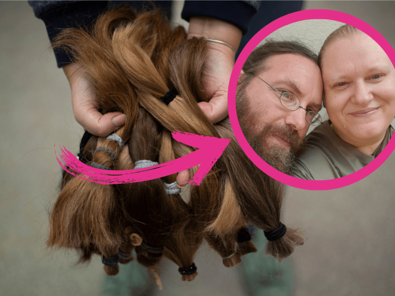 Tobias und Ramona Bohn lassen mit Haarspenden Träume wahr werden.