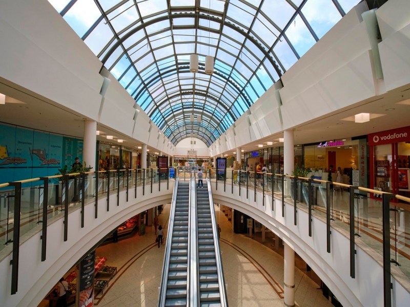 Ein seltsames Schild in den Gera Arcaden wirft Fragen auf. (Archivbild)