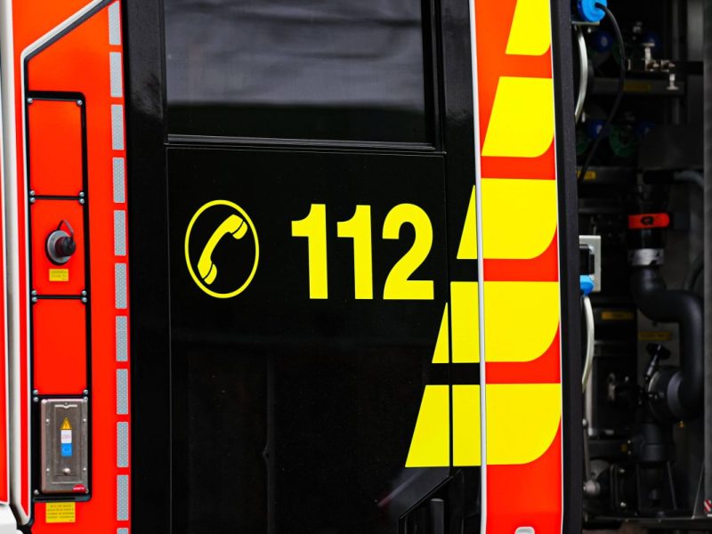 Feuerwehrauto in Thüringen (Symbolbild)