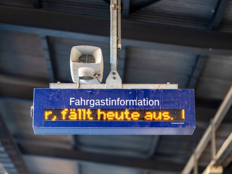 Bahnhof im Osten