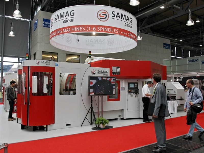 Bei der SAMAG Saalfelder Werkzeugmaschinen GmbH stehen die Zeichen auf Krise. (Archivbild)
